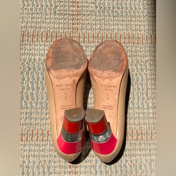 Kate Spade Nude Pump with Lucite Heel❣️ - Picture 4 of 12